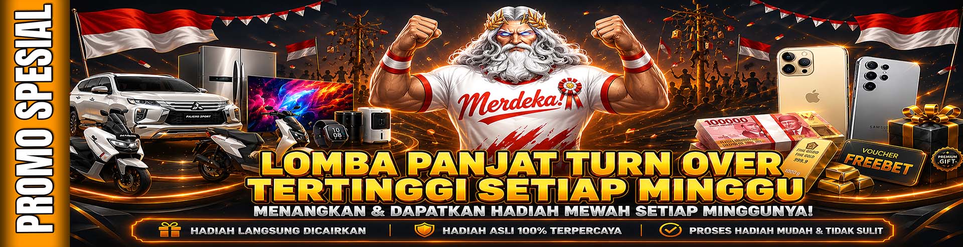 Lomba Turnover Setiap Minggu!